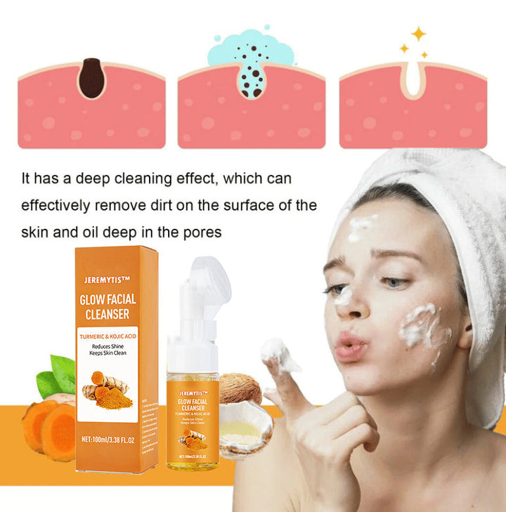 Deep Cleansing Turmeric Cleanser – Brighten, Purify &amp; Reveal Radiant Skin - 1+1 FREE