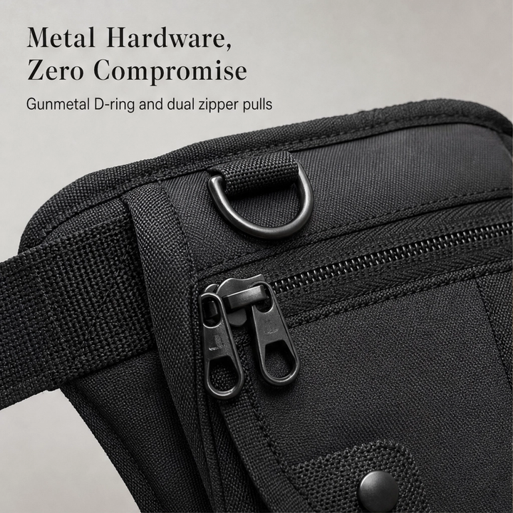 Strider™ – 3-in-1 Convertible Tactical Hip &amp; Crossbody Bag, Water-Resistant Oxford + 50% OFF