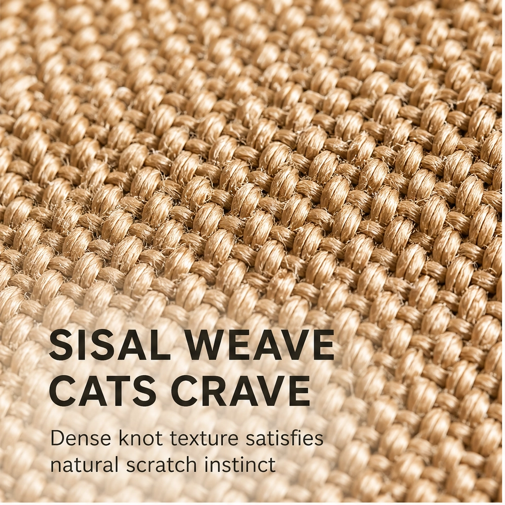 Pawden™ – Faux-Sisal Scratch-Resistant Sofa Armrest Cover for Cats + 50% OFF