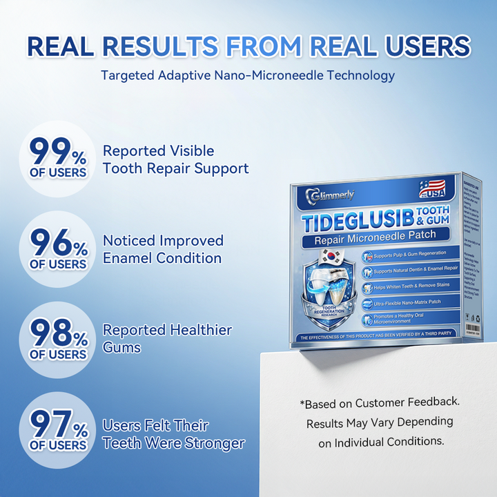 The AuraGlimmer Regeneration Patch — Advanced Tooth &amp; Gum Repair + 50 % OFF