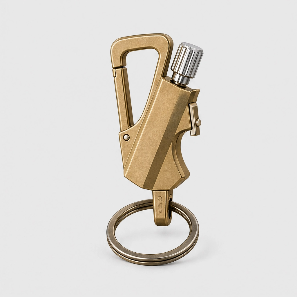 Anvil™ – Stormproof Permanent Match Keychain – Waterproof Flint Lighter with Bottle Opener &amp; Carabiner + 50% OFF