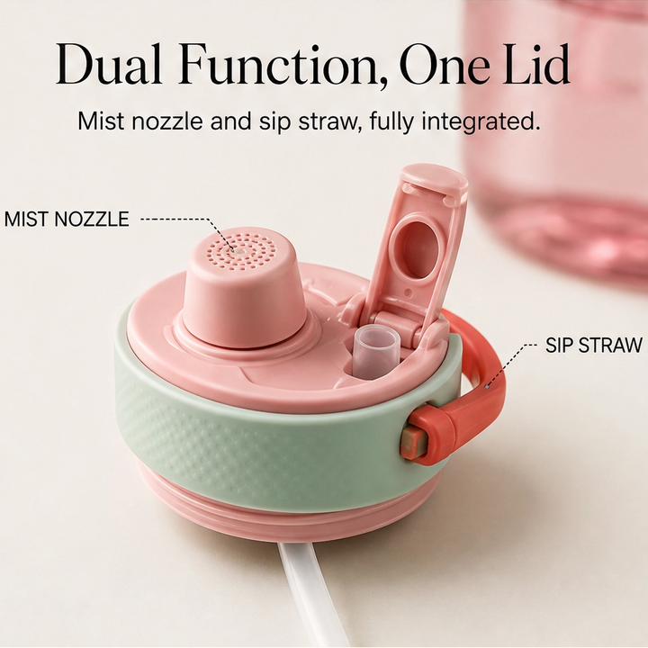 Mistara™ – 2-in-1 Cooling Mist &amp; Sip Sports Water Bottle + 50% OFF