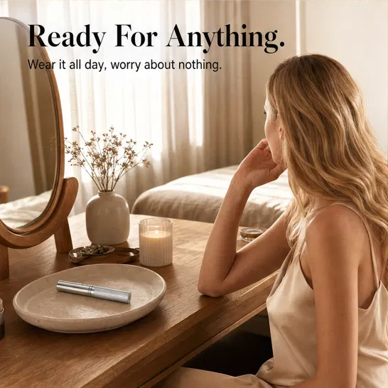 Lustrelle™ – Volumizing &amp; Curling Long-Lasting Metallic Mascara + 1+1 FREE