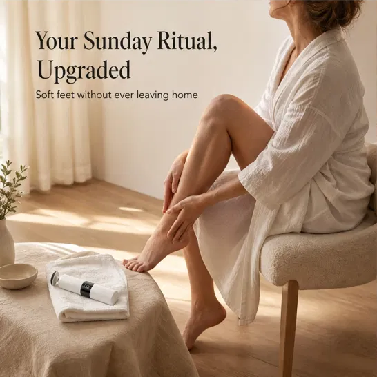 Satinwell™ – Cordless 3-Speed Electric Pedicure File with Digital Display + 50% OFF