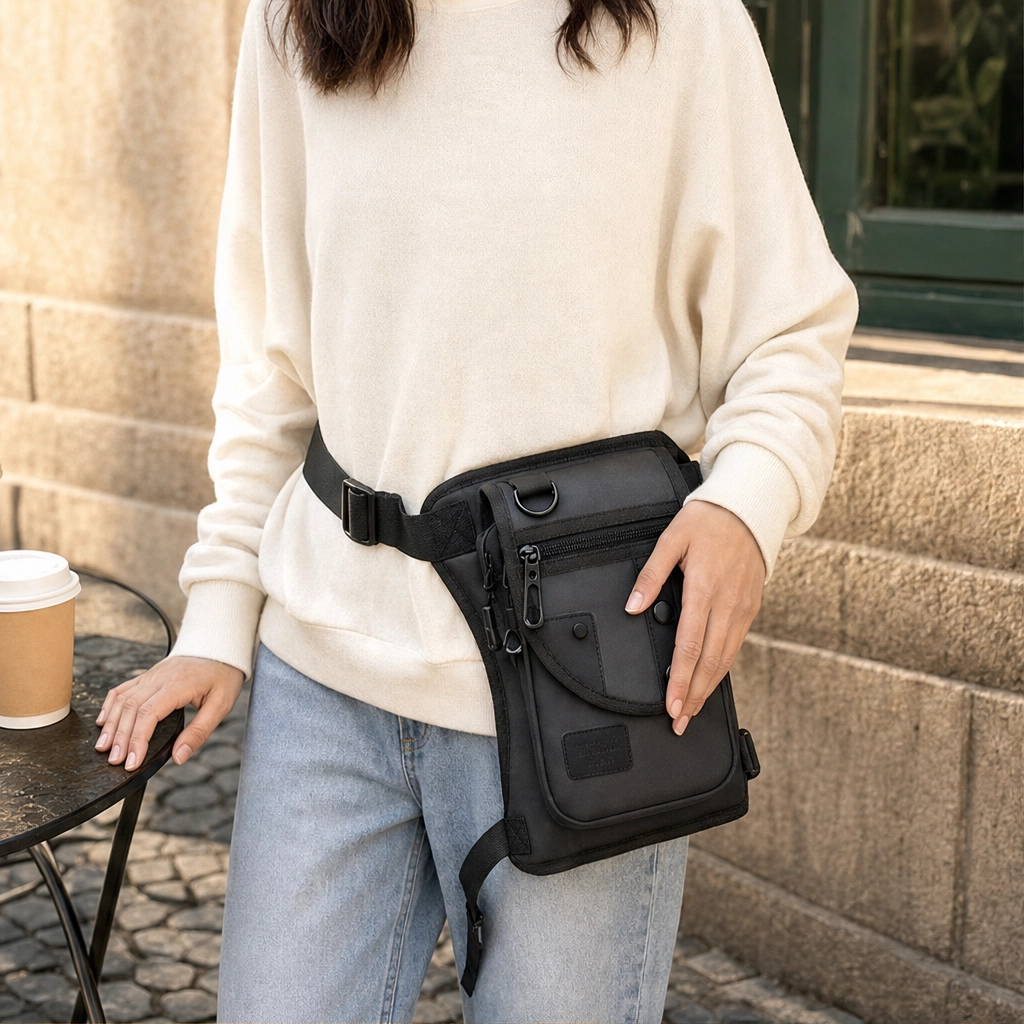 Strider™ – 3-in-1 Convertible Tactical Hip &amp; Crossbody Bag, Water-Resistant Oxford + 50% OFF