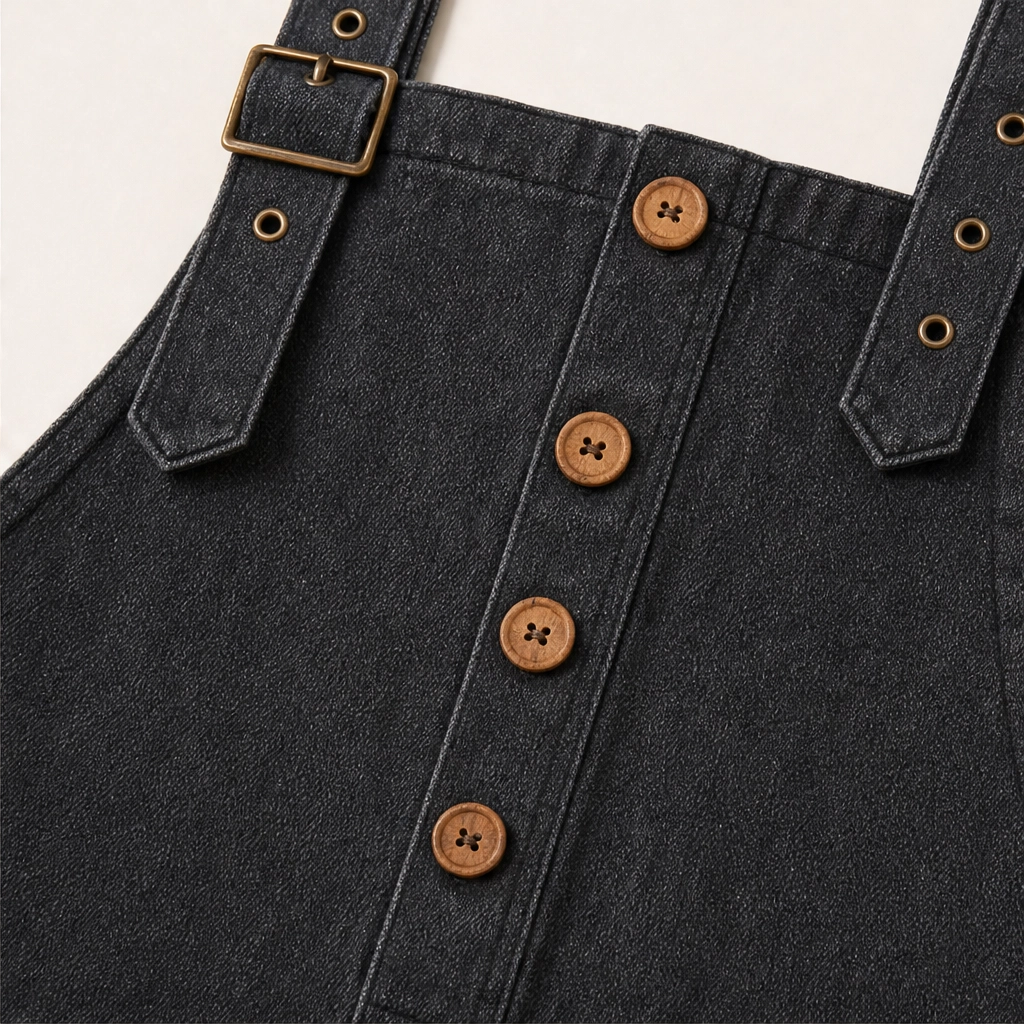 Sunvale™ – Adjustable Strap Relaxed-Fit Short Overall Romper with Pockets + 50% OFF