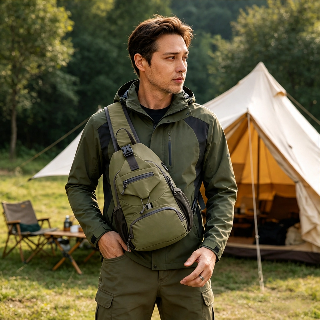 Trailspan™ – Anti-Theft Multi-Pocket Water-Resistant Sling Crossbody Bag + 50% OFF