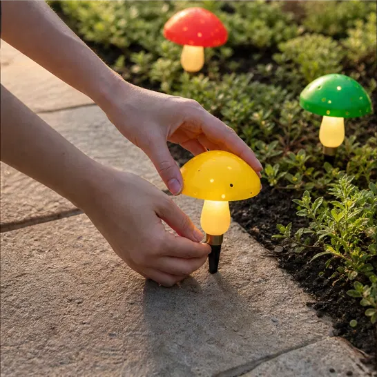 Mossglow™ – Solar-Powered Waterproof Mushroom Garden Lights + 50% OFF