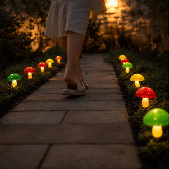 Mossglow™ – Solar-Powered Waterproof Mushroom Garden Lights + 50% OFF