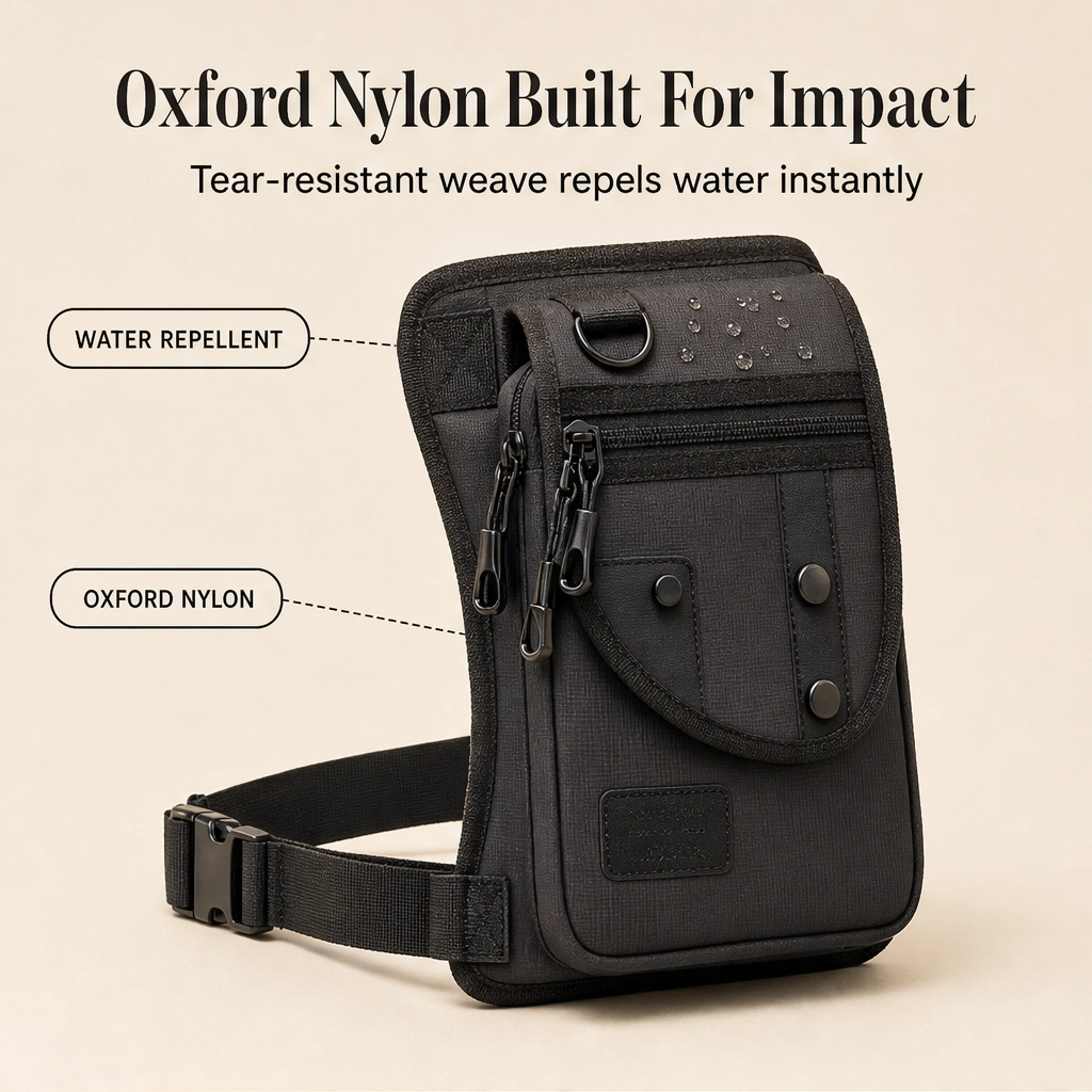 Strider™ – 3-in-1 Convertible Tactical Hip &amp; Crossbody Bag, Water-Resistant Oxford + 50% OFF