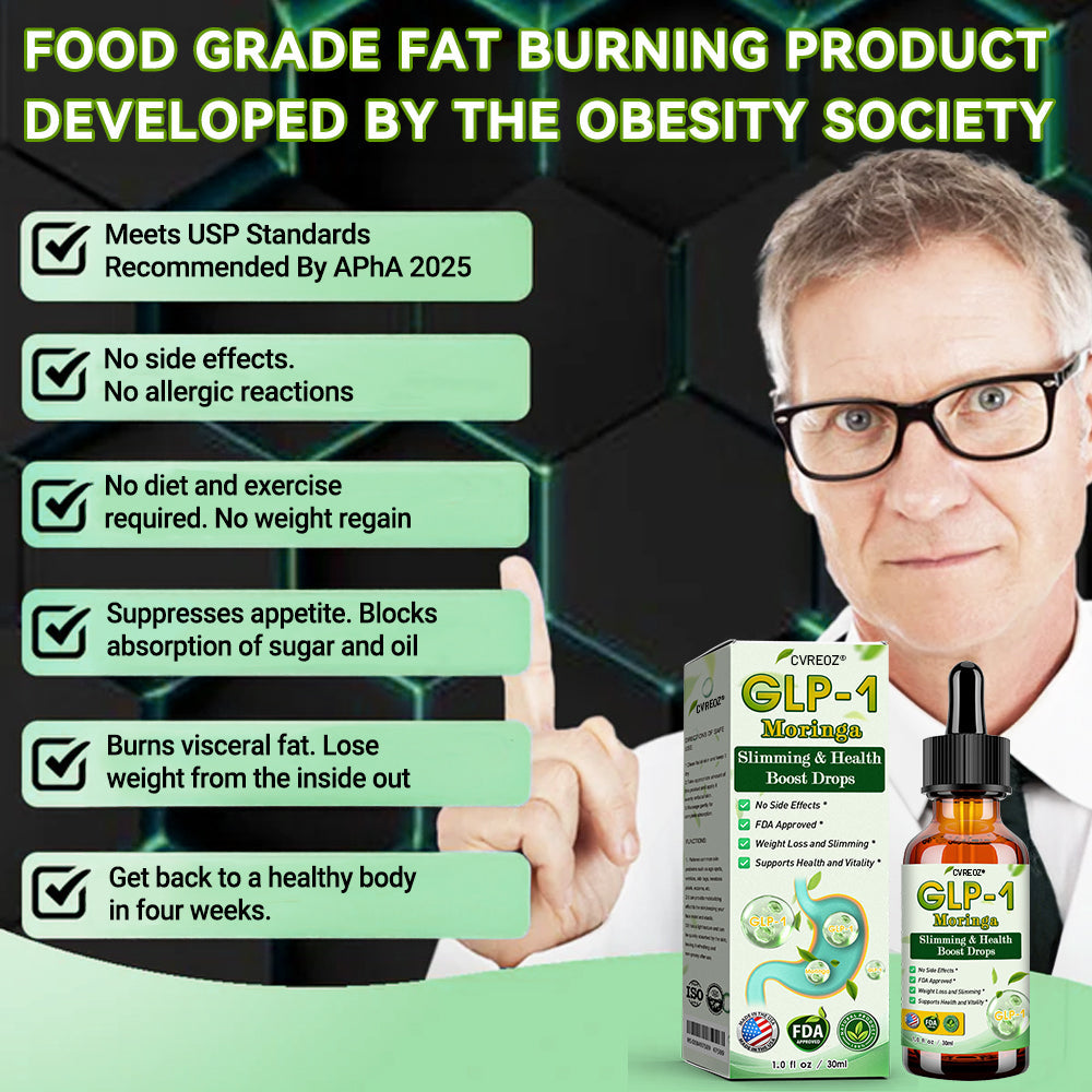 GLP-1 Slimming &amp; Health Boost Drops – Natural Weight Management - 50% OFF