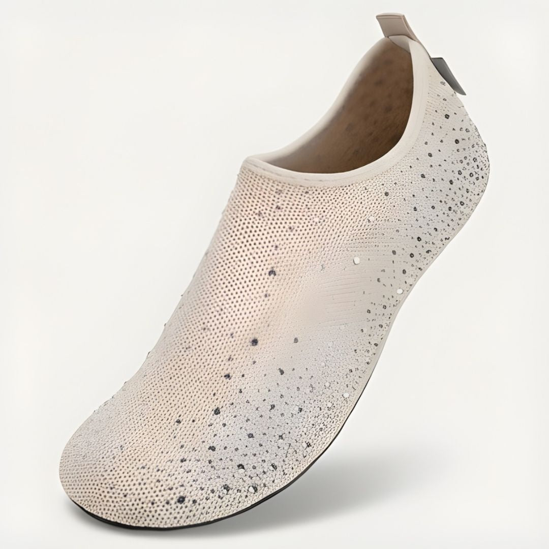 Lumara™ – Rhinestone Sparkle Barefoot Water Shoes for Women | Beach, Travel &amp; Indoor Slip-On +50% OFF