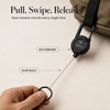 Anchorit™ – Heavy-Duty Retractable Keychain with Steel-Core Cord & Carabiner + 50% OFF