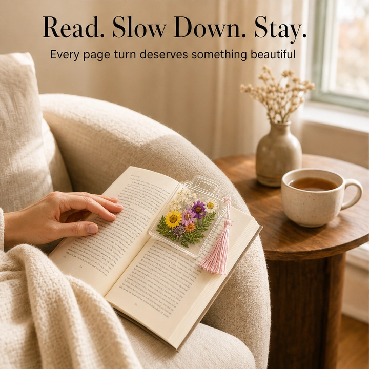 Petalume™ – Real Dried-Flower Bookmark Kit + 50% OFF