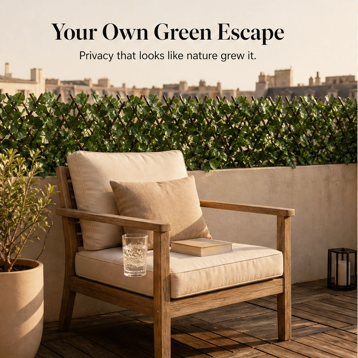 Thicket™ – Expandable Ivy Privacy Screen for Balcony &amp; Garden + 50% OFF