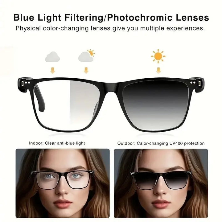 AI Interpretation Smart Glasses - Speak 160 Languages &amp; AI Chat + 50% OFF