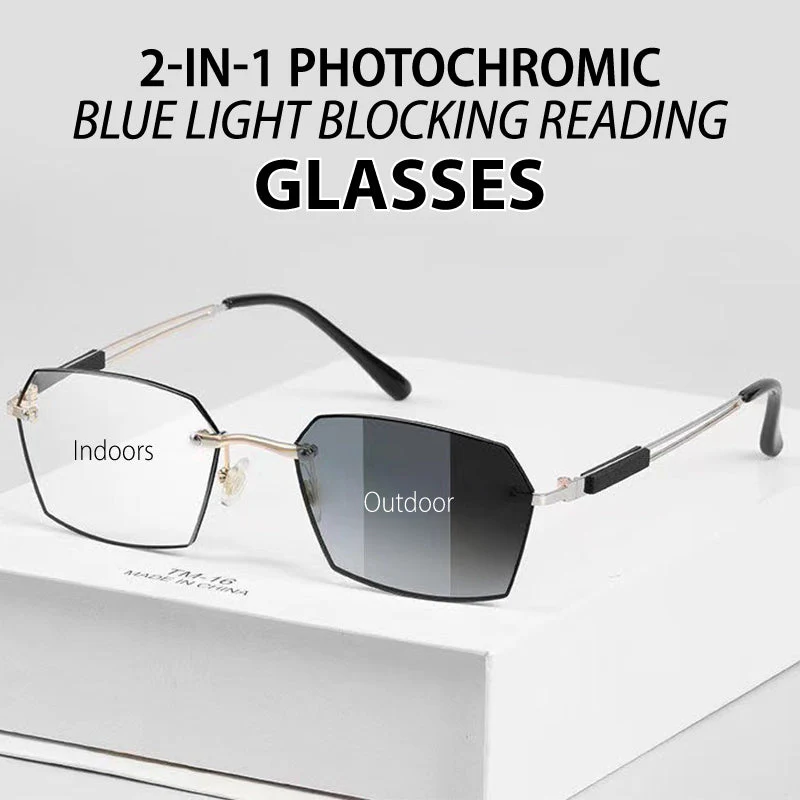 Optera™ – Anti-Blue Light Progressive Multifocal Reading Glasses + 50% OFF