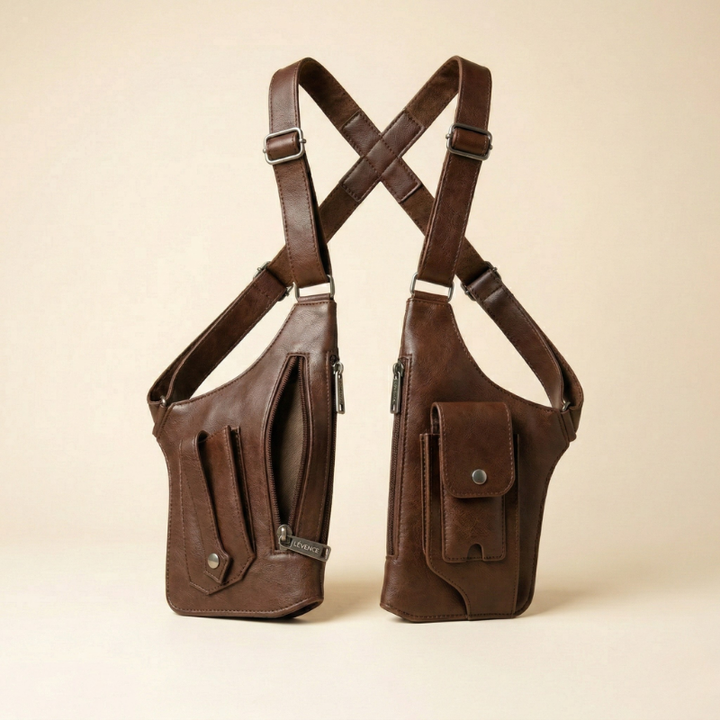 Rivett™ – Premium Leather Underarm Holster Bag + 50% OFF