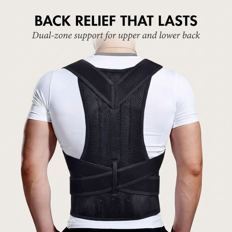 Alignex™ – Dual-Zone Back &amp; Posture Support Brace for Men &amp; Women + 50% OFF