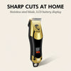 Bladwick™ – LCD Display, Stainless Steel Men's Hair Clippers & Beard Trimmer + 50% OFF