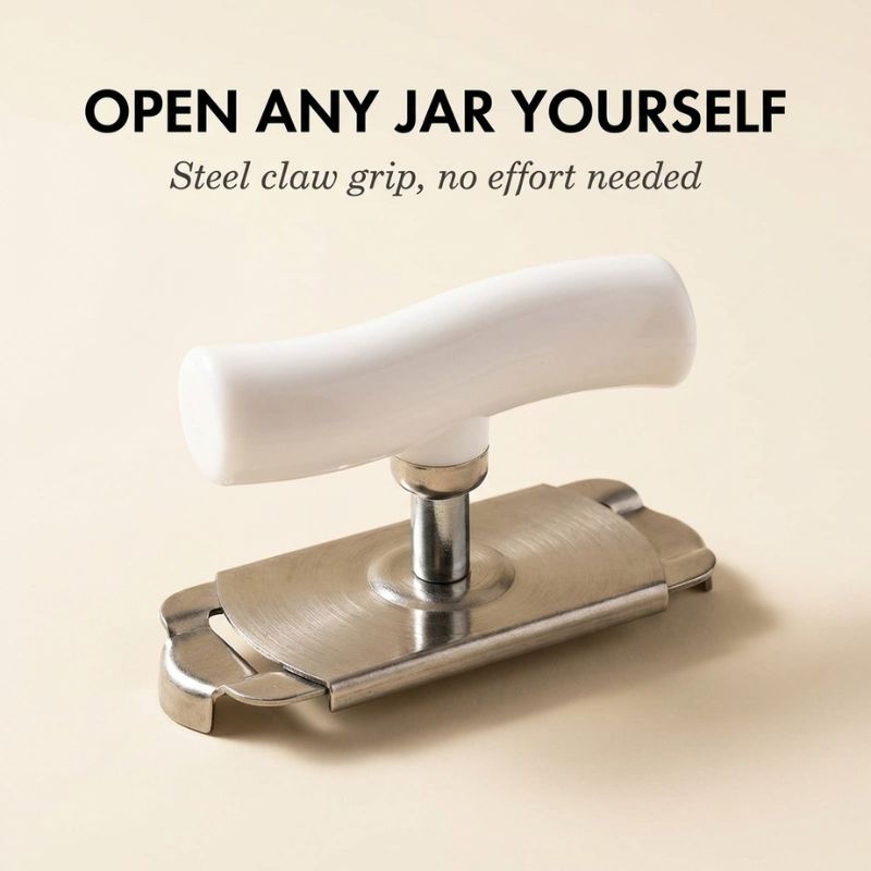 Torkwell™ – Adjustable Anti-Slip Jar &amp; Lid Opener for Weak Hands + 50% OFF