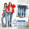 Curvelle™ – High-Stretch Tummy Control Bootcut Jeans + 50% OFF