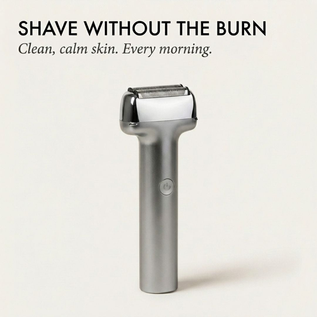 Temper™ – Wide Foil, Tilt Head &amp; IPX6 Rechargeable Electric Shaver for Men + 50% OFF