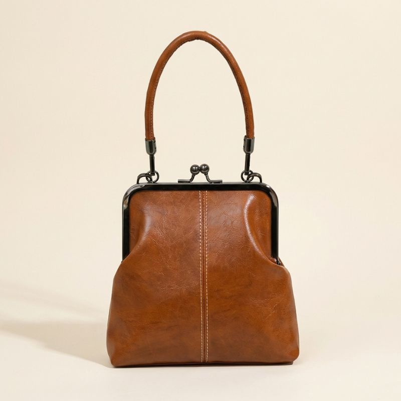 Claspelle™ – Vintage Kiss-Lock Convertible Crossbody Handbag + 50% OFF