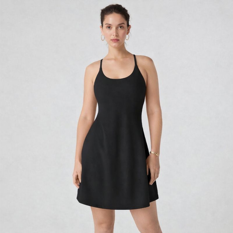 Glidform™ – Built-In Shorts, Pockets &amp; Bra Support Athletic Dress + 50% OFF