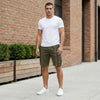 Rivet™ – Zipper Accent Multi-Pocket Tactical Cargo Shorts + 50% OFF
