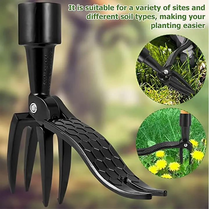 The AuraRoot Weed Puller — Effortless Weeding Without the Backache + 50% OFF