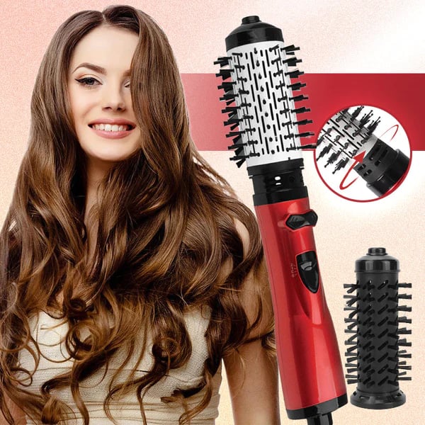 2-in-1 Hot Air Styler and Rotating Hair Dryer – Style, Volumize &amp; Dry with Salon Precision at Home - 50% OFF