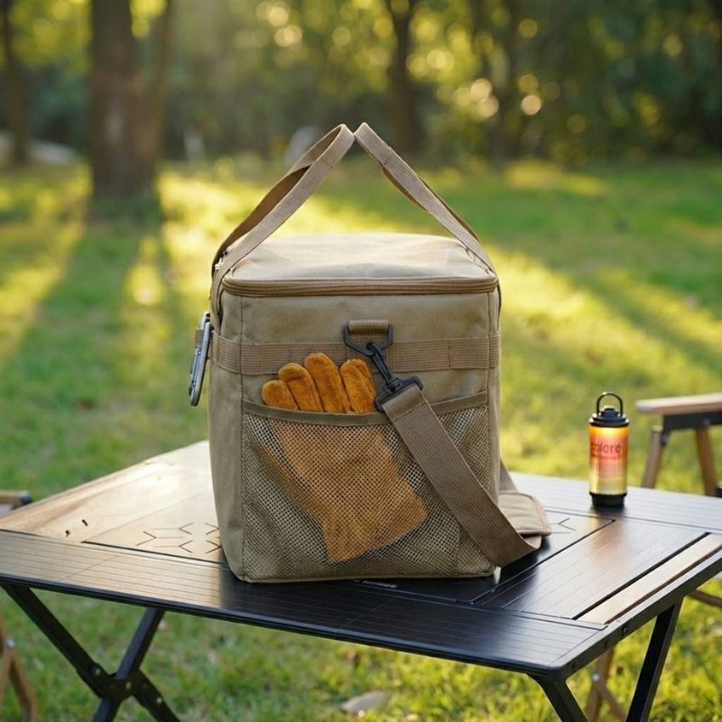 Ridgecache™ – Waterproof Foldable Camping Gear Organizer Bag + 50% OFF