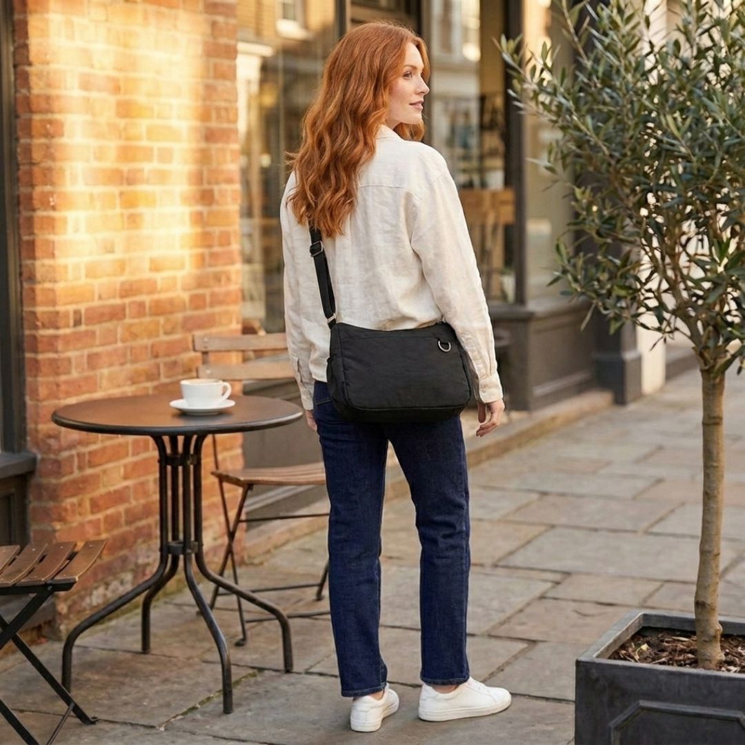 Satchell™ – Multi-Pocket Zipper Nylon Crossbody Bag for Women + 50% OFF