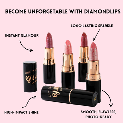 Diamond Lips — Command The Room With 12H Dazzling Radiance. + 1 + 1 FREE