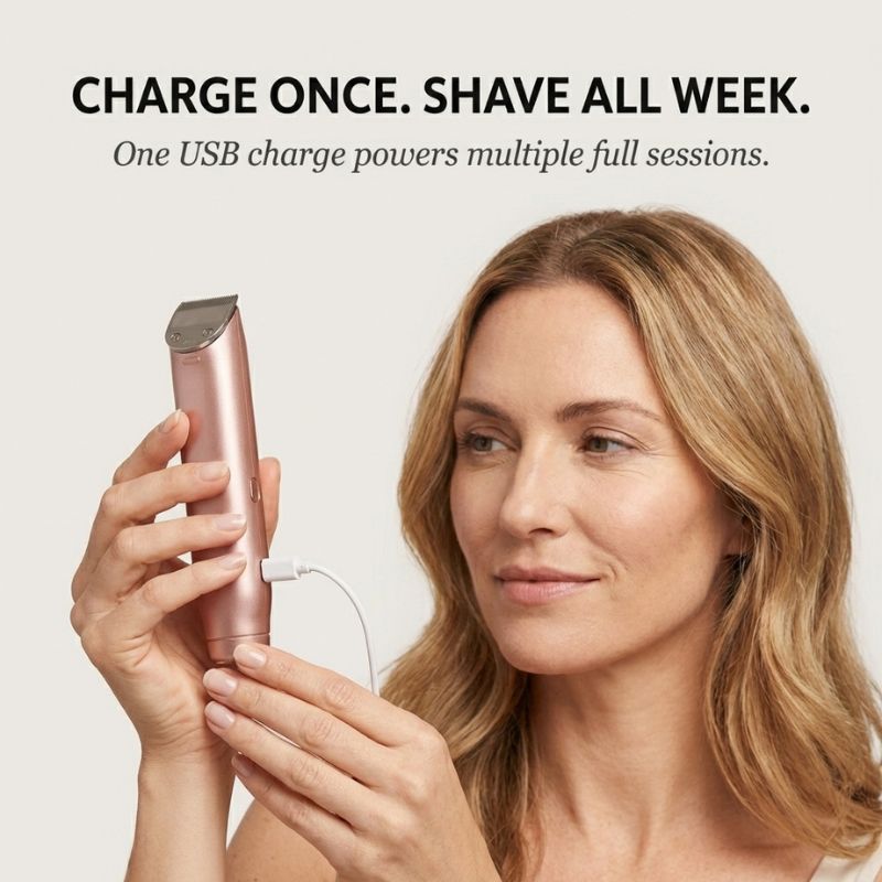 Velura™ – 2-in-1 Dual-Head Electric Shaver &amp; Trimmer for Women + 50% OFF