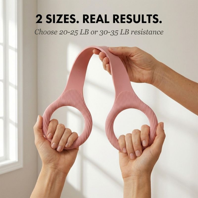 Arcova™ – Silicone Figure 8 Resistance Band for Women, Chest &amp; Arm Toner + 1+1 FREE