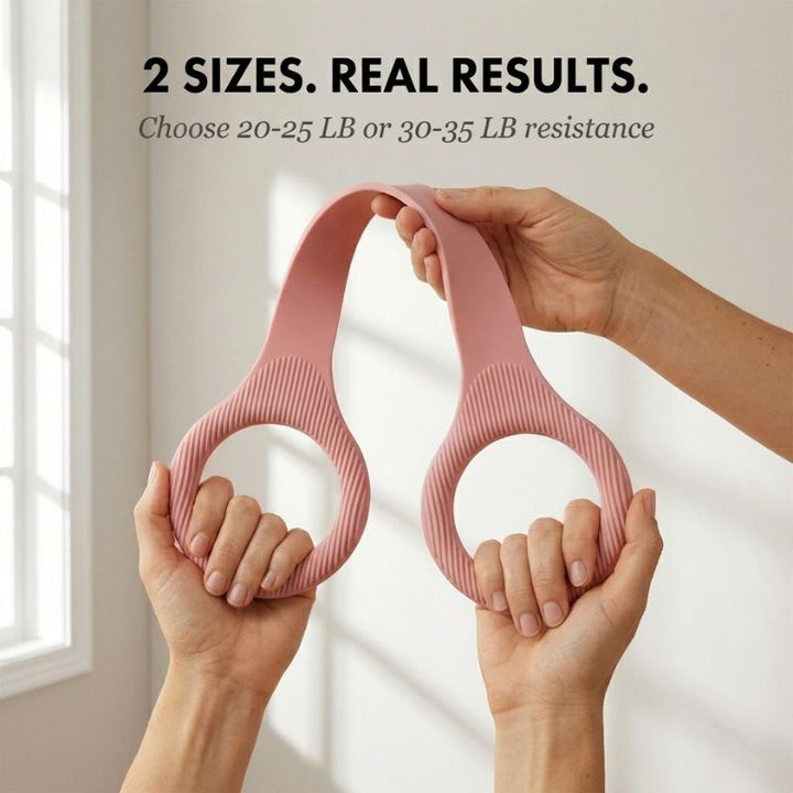 Arcova™ – Silicone Figure 8 Resistance Band for Women, Chest &amp; Arm Toner + 1+1 FREE