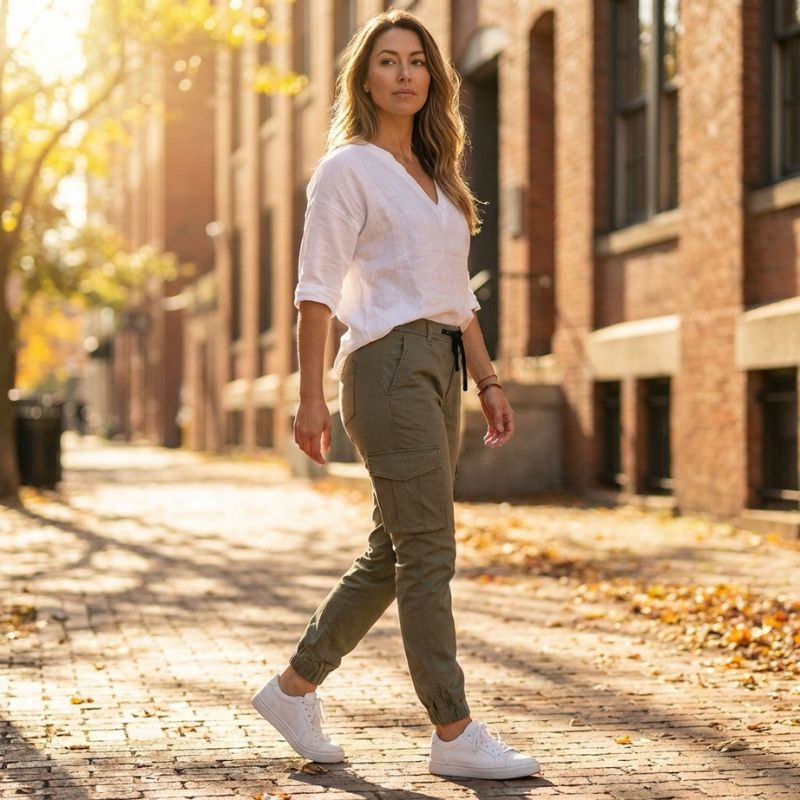 Terrova™ – Flattering Multi-Pocket Cargo Jogger Pants for Women + 50% OFF