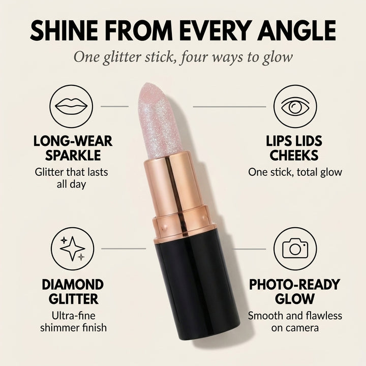 1 + 1 Free - Diamond Lips: Dazzling Glitter, Lasting Confidence