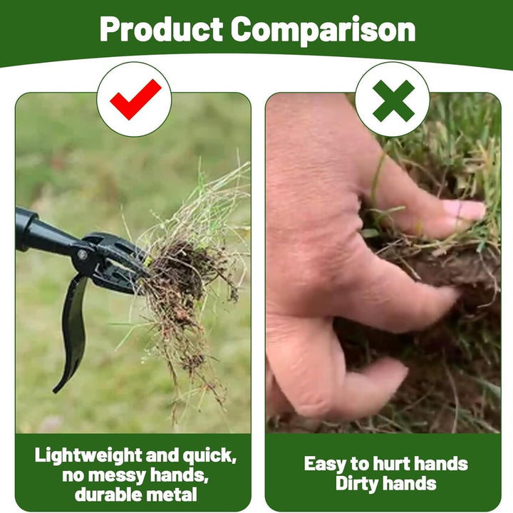 The AuraRoot Weed Puller — Effortless Weeding Without the Backache + 50% OFF