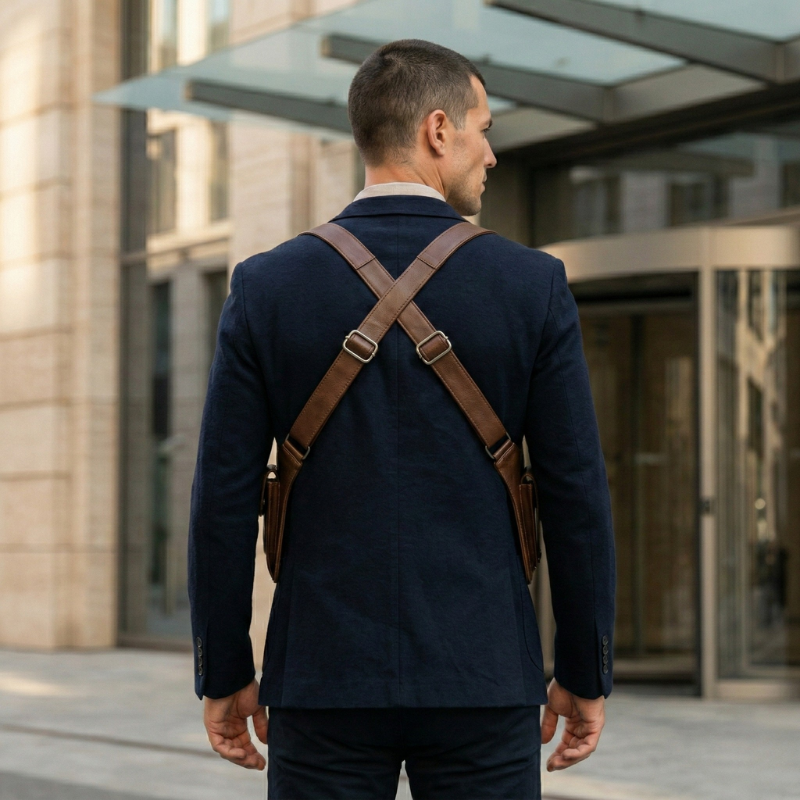 Rivett™ – Premium Leather Underarm Holster Bag + 50% OFF