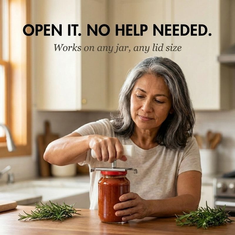 Torkwell™ – Adjustable Anti-Slip Jar &amp; Lid Opener for Weak Hands + 50% OFF