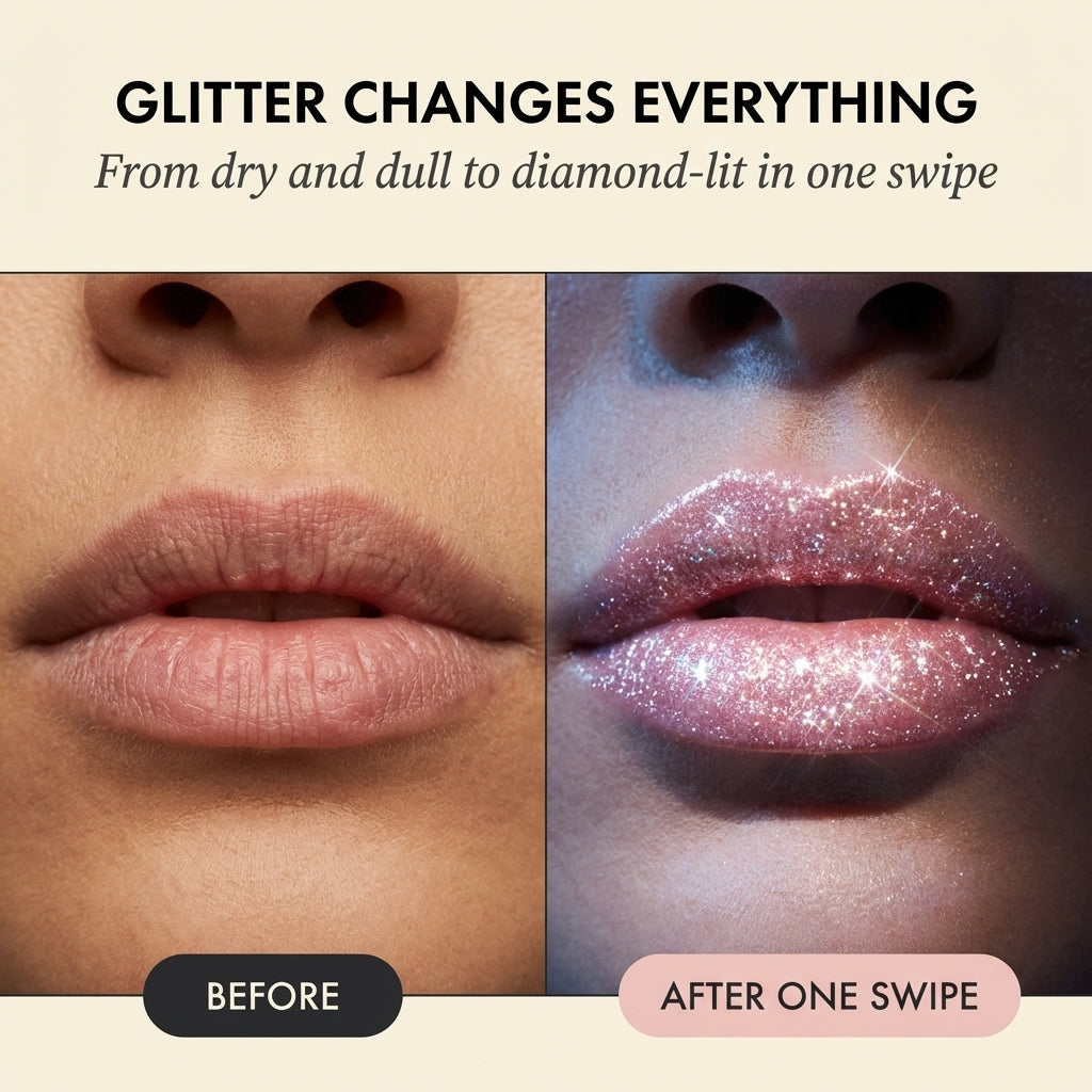 1 + 1 Free - Diamond Lips: Dazzling Glitter, Lasting Confidence