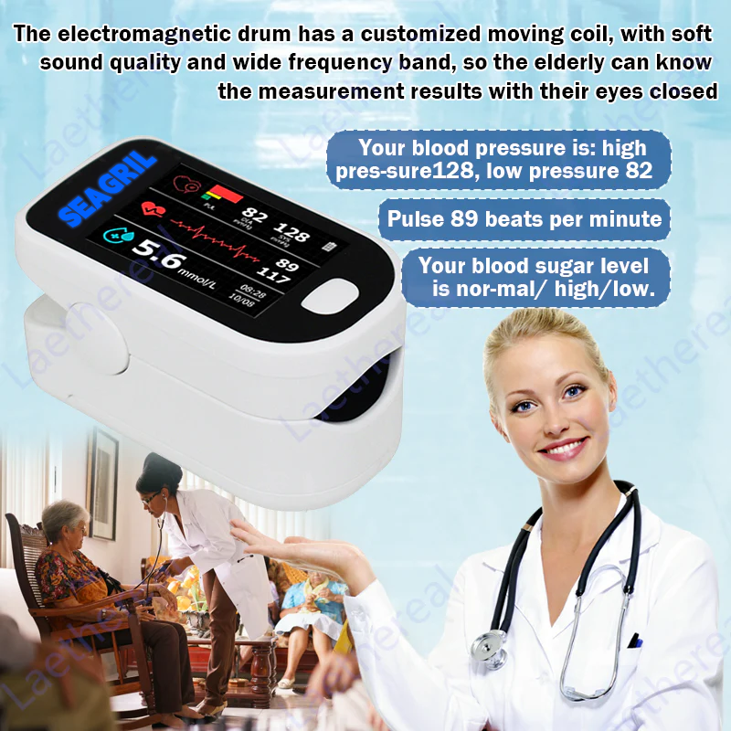 The HealthSense Glucose Monitor - 99.9% Accuracy, Zero Pain + 50% OFF