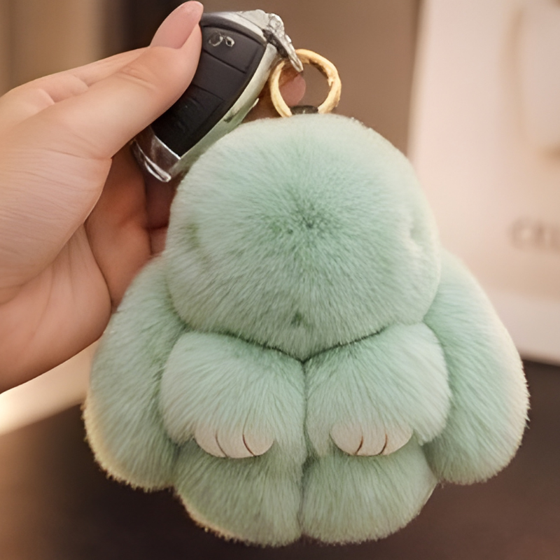 Velvetpaw™ – Ultra-Soft Plush Bunny Keychain with Collectible Tin Gift Box + 50% OFF