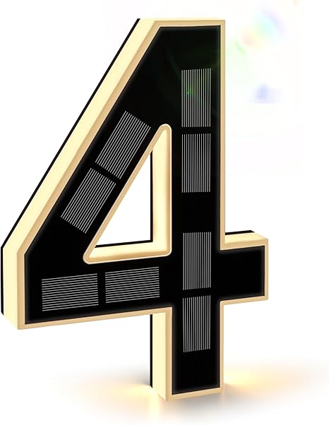 SolarGlow Address Sign - Be Seen, Be Safe - 50% OFF