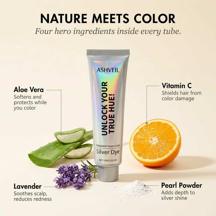 The SilverEssence Hair Colour - A Silver Tint, Without the Damage + 50% OFF