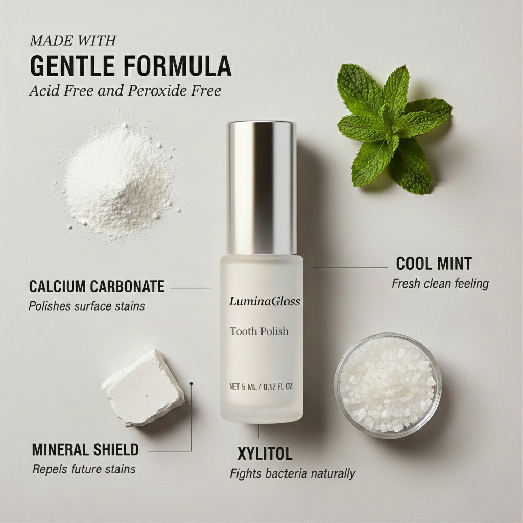 LuminaGloss - Instant Radiance &amp; Enamel Polish + 50% OFF