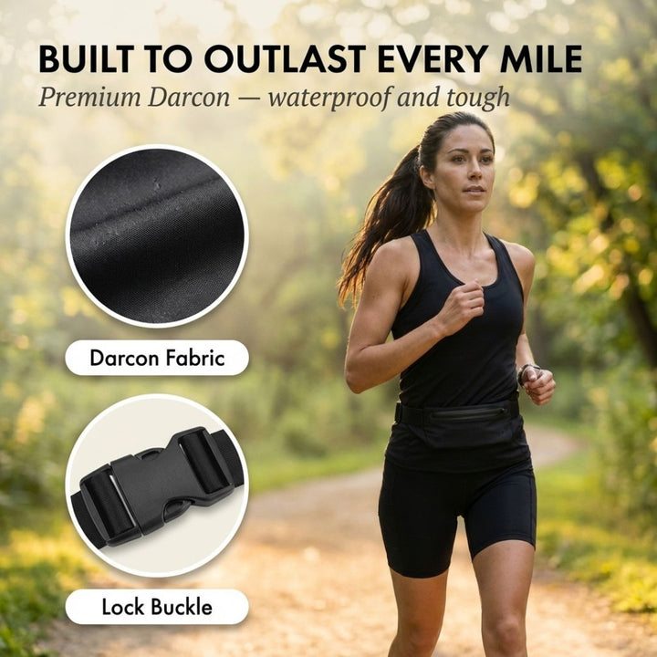 Stashrun™ – Waterproof Anti-Theft Running Belt Bag with Phone Pocket + 50% OFF